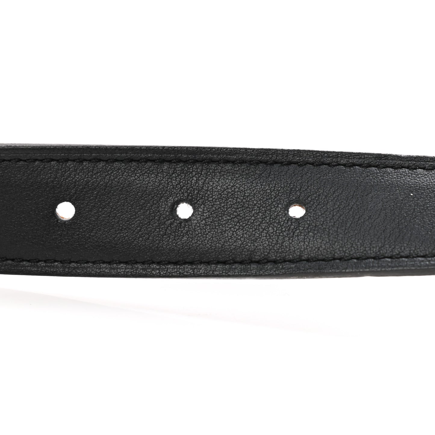 Swift Epsom 24mm H Belt 85 Black Gold