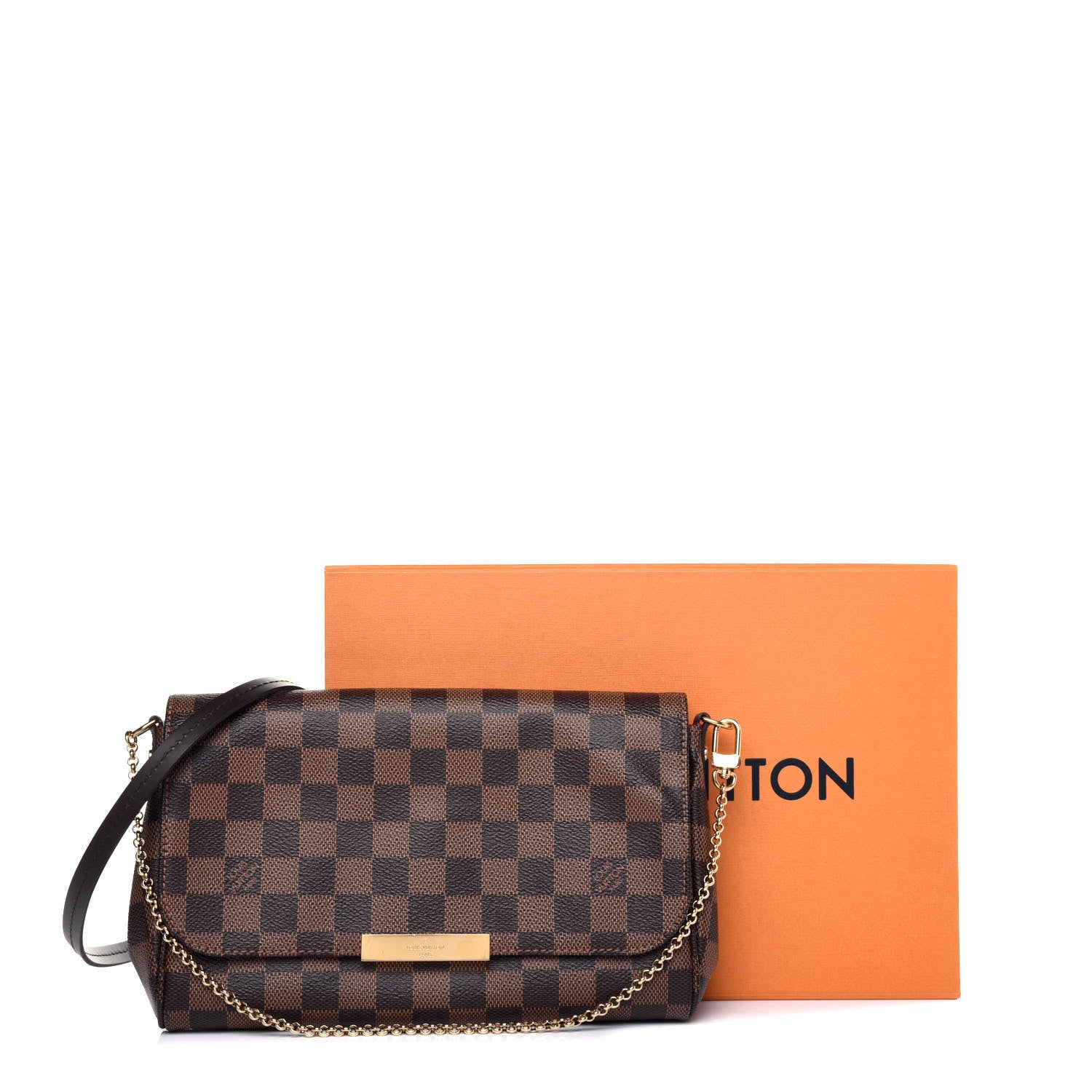 Louis Vuitton Damier Ebene Favorite MM 14 of 14