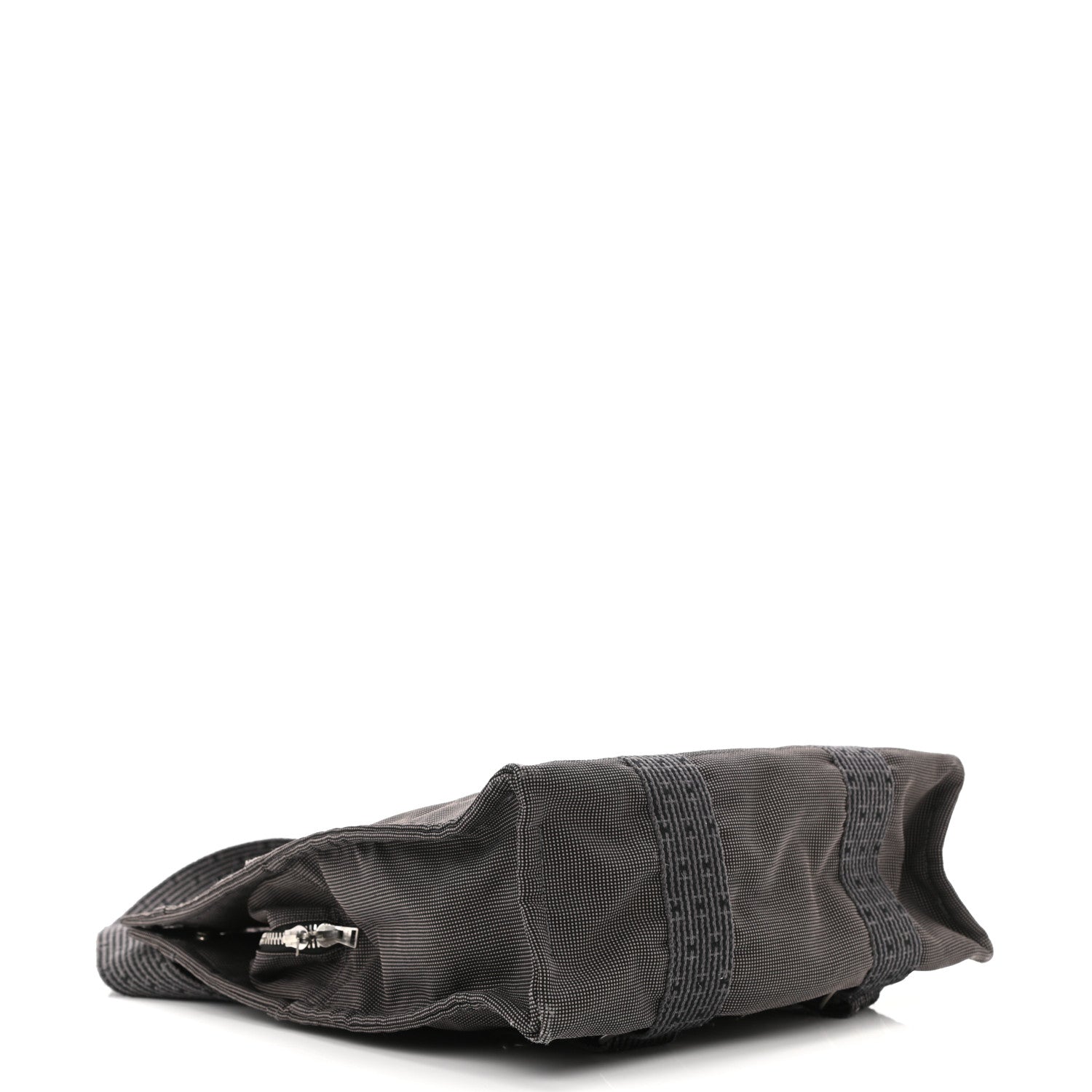 Hermes Canvas Herline Backpack Grey 4 of 13