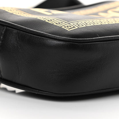 Fendi X VERSACE Vitello Cover Fendace Medusa Small Camera Case Black Gold 9 of 12