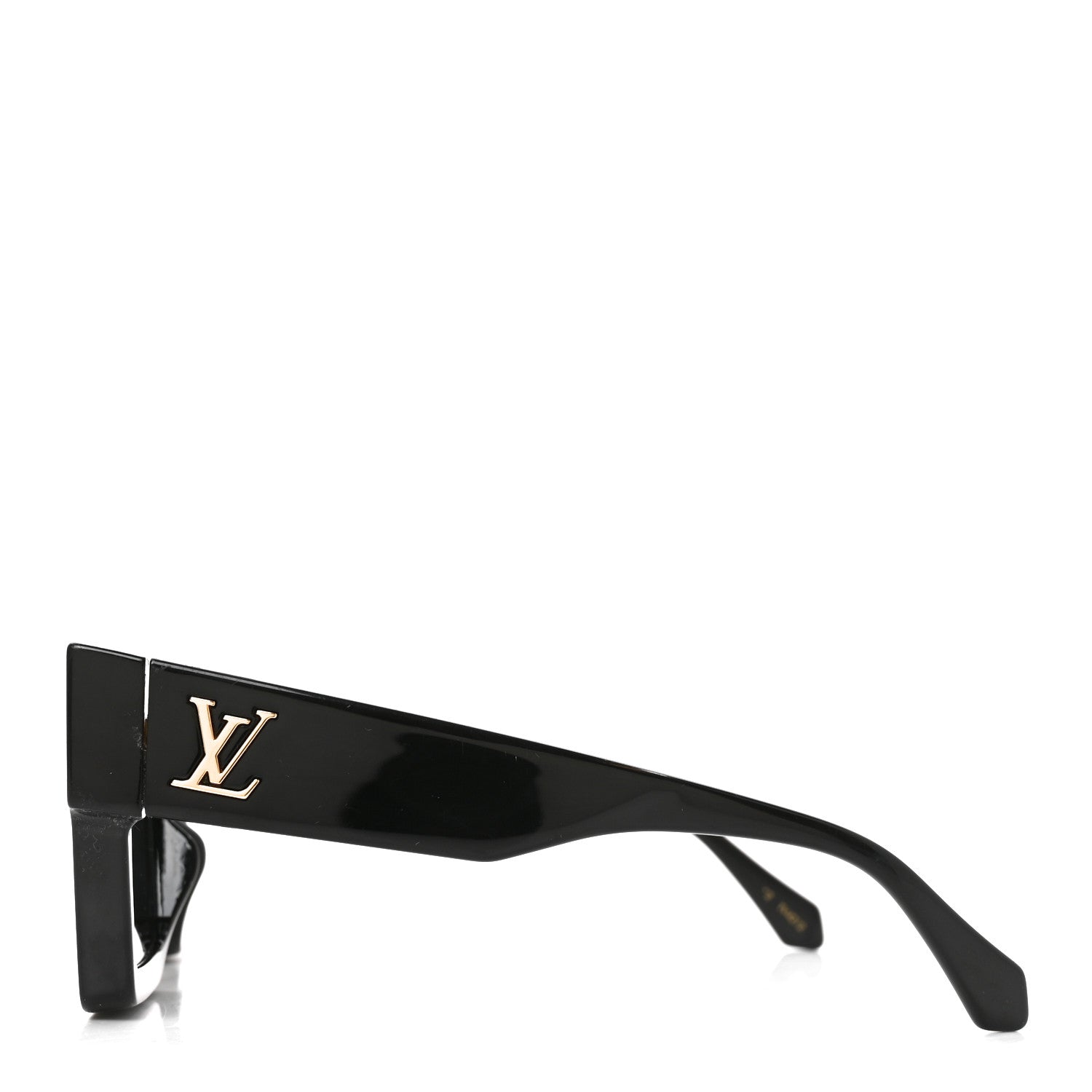 Louis Vuitton Acetate Swarovski Crystal Cyclone Sunglasses Z1578E Black 3 of 6