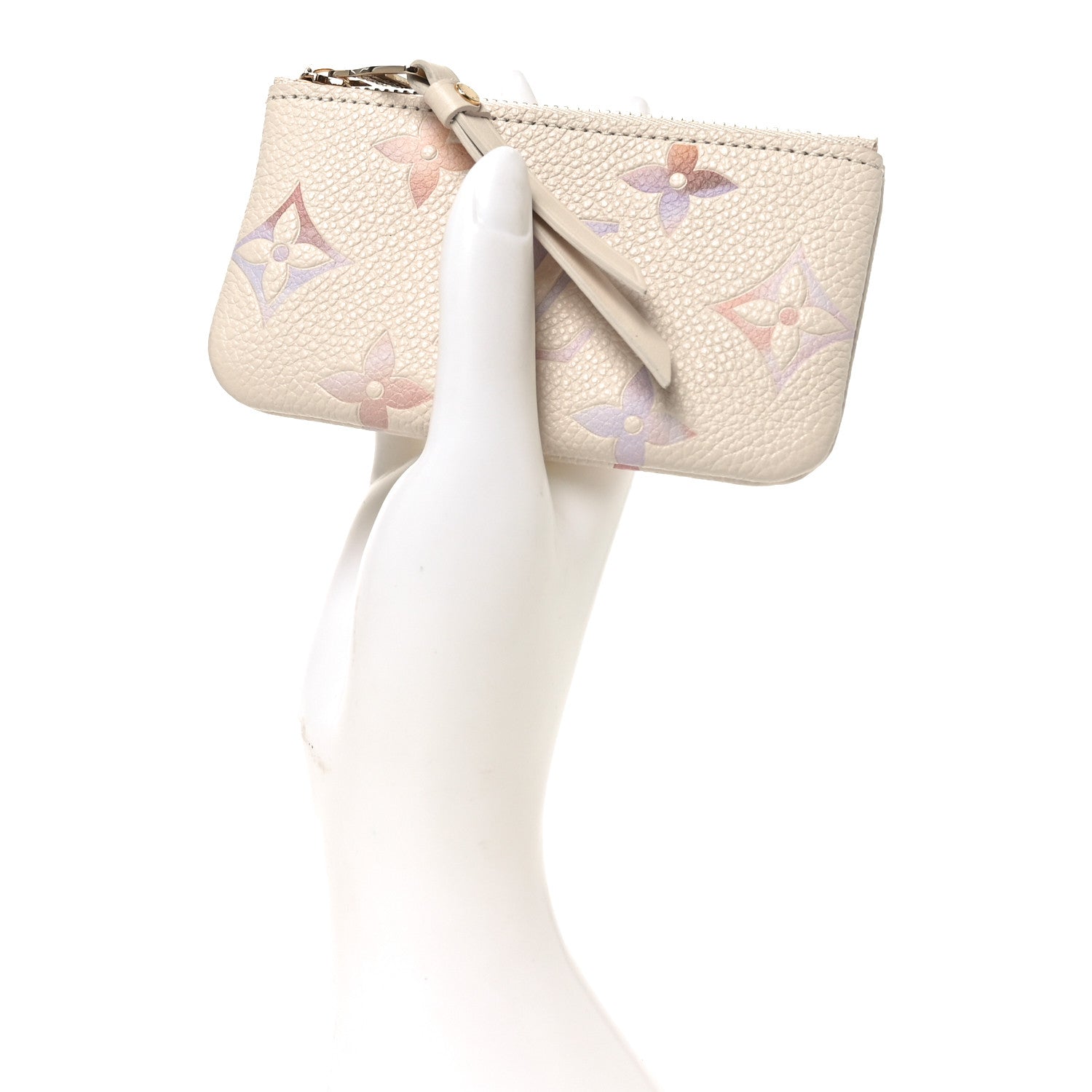 Louis Vuitton Empreinte Monogram Giant Key Pouch Dream Beige 2 of 7