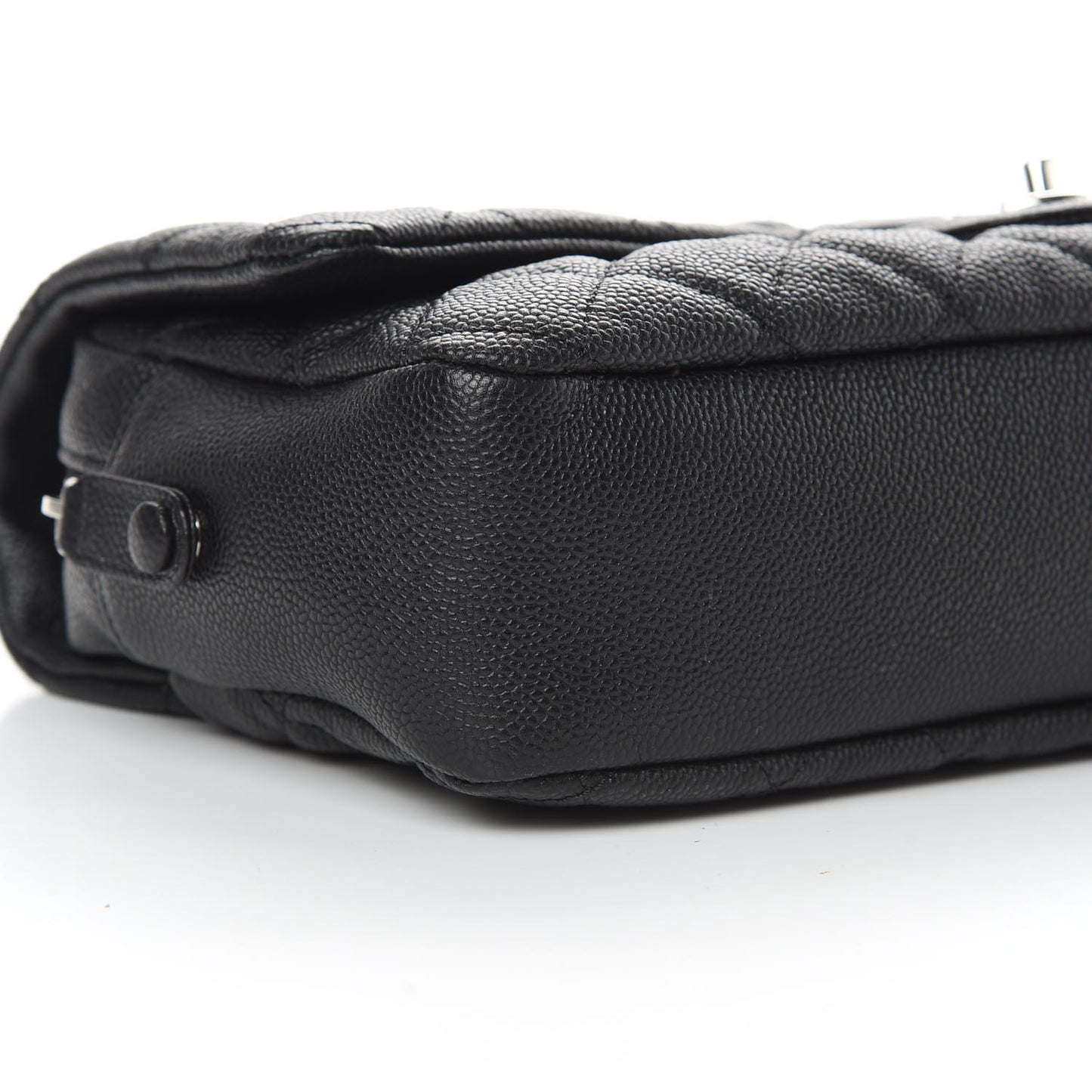 Caviar Quilted Jumbo Easy Flap Black
