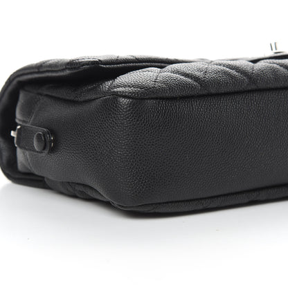 Chanel Caviar Quilted Jumbo Easy Flap Black 9 of 10