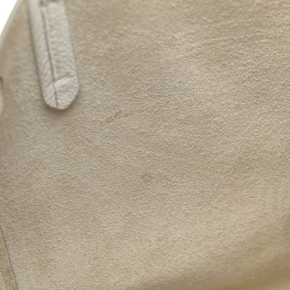 Celine Soft Grained Calfskin Small Belt Cabas Light Grey 13 of 18