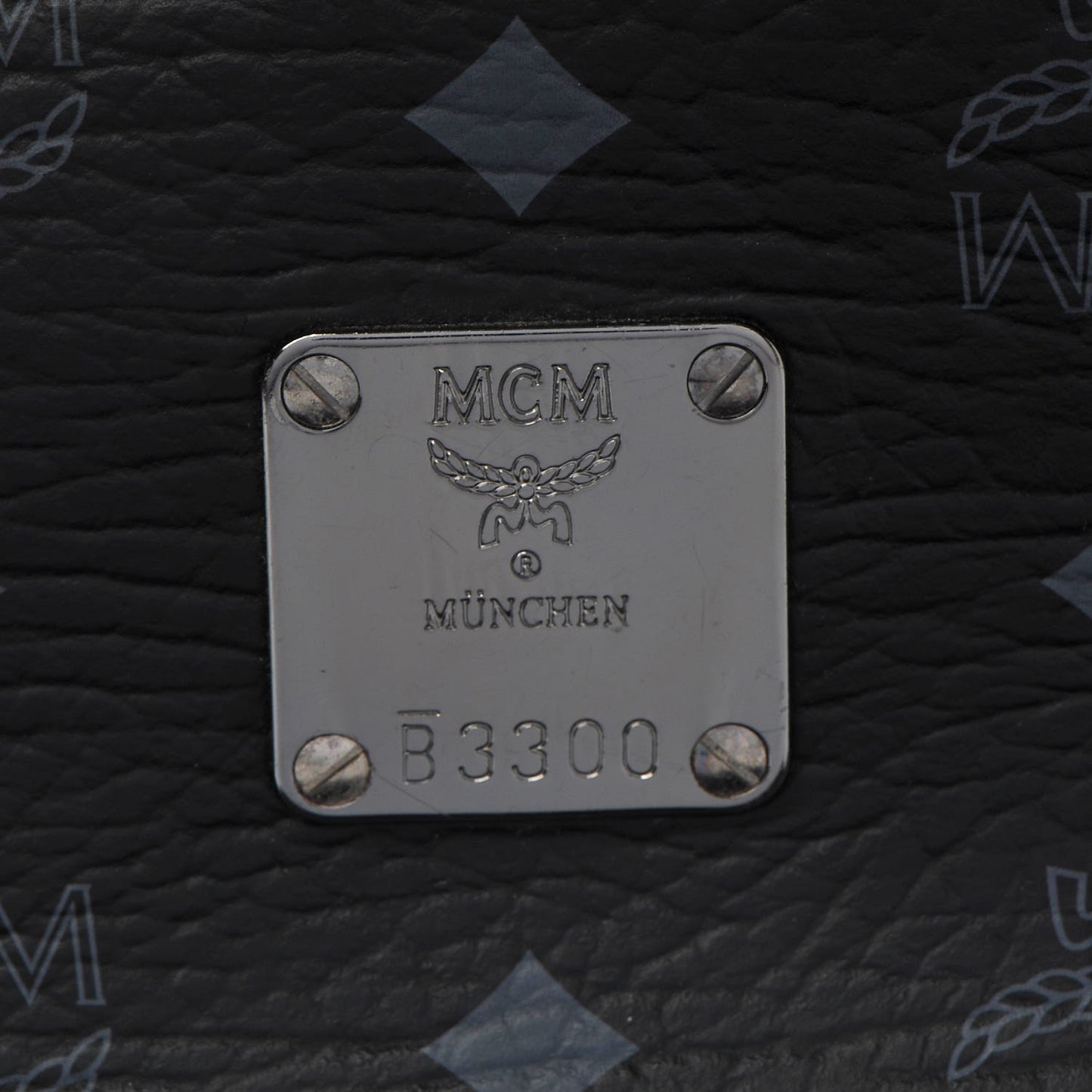 Visetos Medium Side Studs Stark Backpack Black