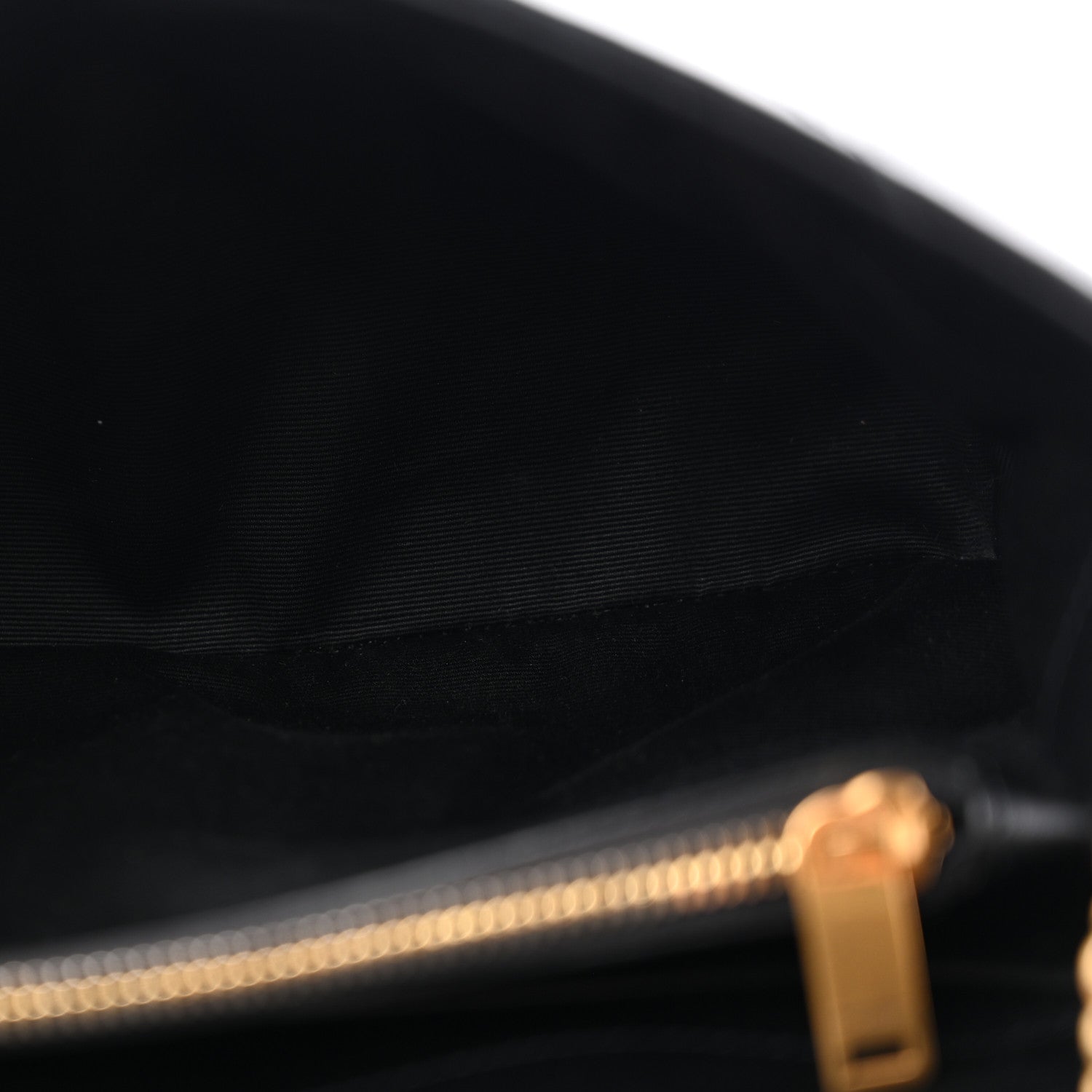 Saint Laurent Calfskin Y Quilted Monogram Small Loulou Chain Satchel Black 5 of 14