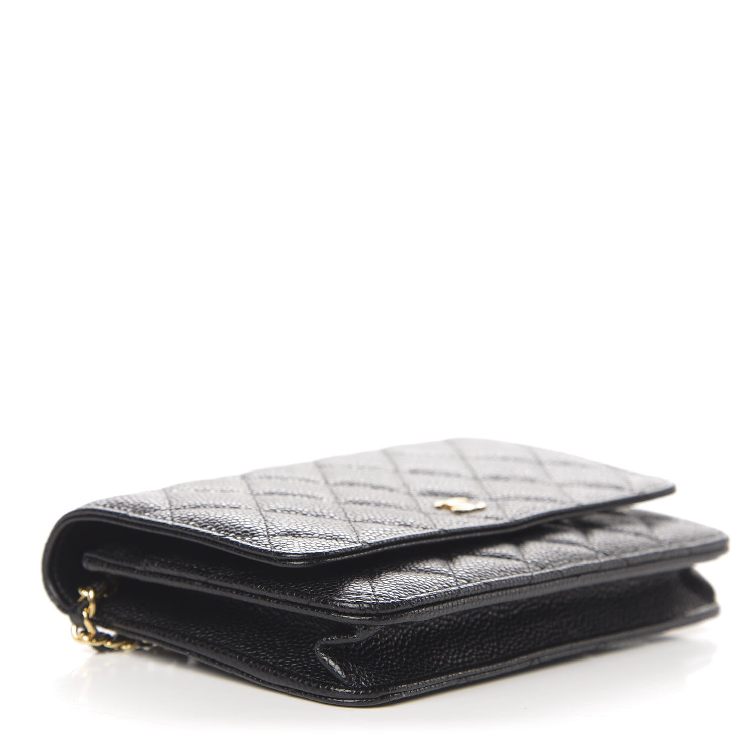 Chanel Caviar Quilted Wallet On Chain WOC Black 5 of 13