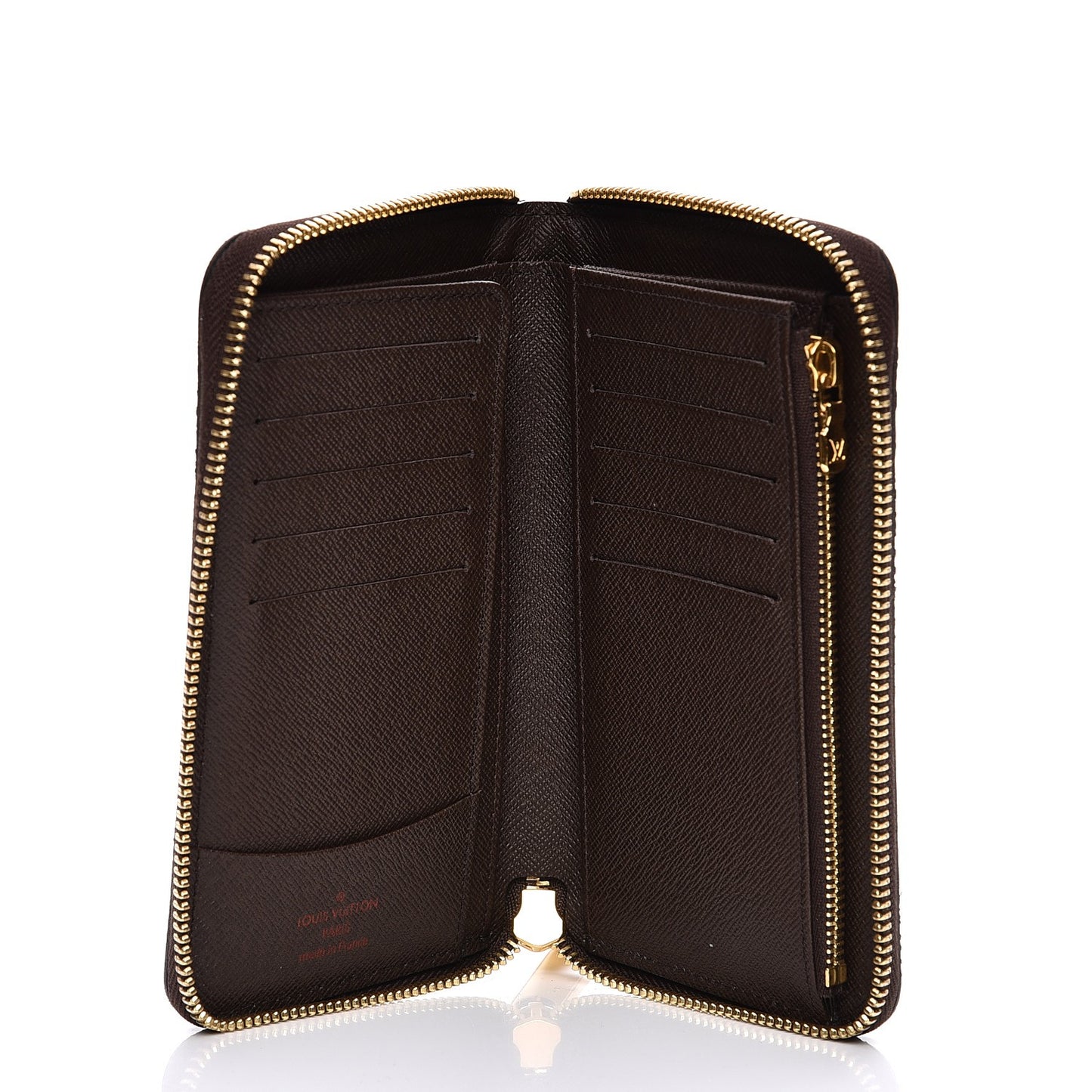 Damier Ebene Zippy Compact Wallet