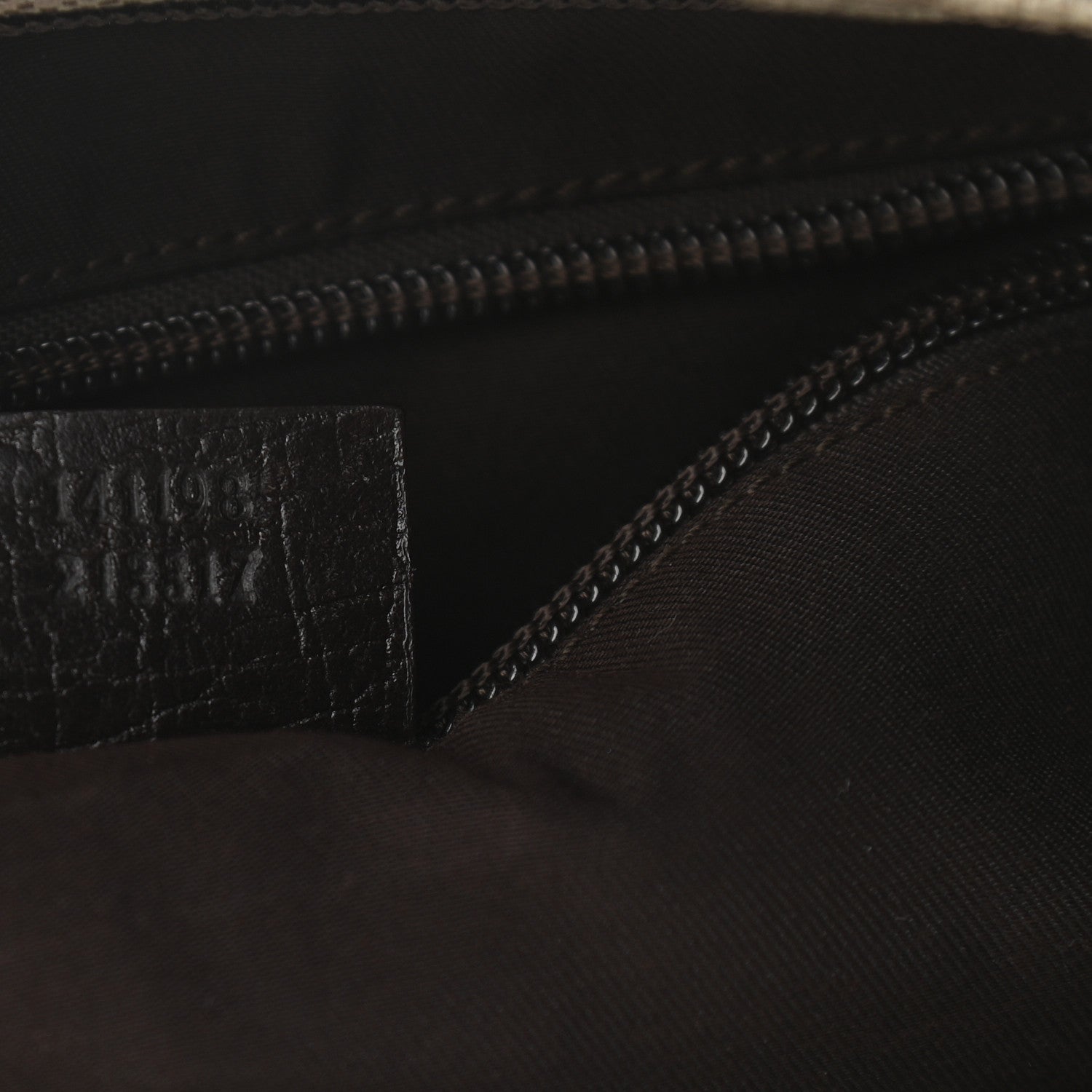 Gucci GG Plus Monogram Medium Flat Messenger Bag Dark Brown 6 of 8
