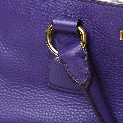 Prada Vitello Daino Tote Viola 19 of 23