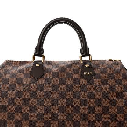 Louis Vuitton Damier Ebene Speedy 30 8 of 11