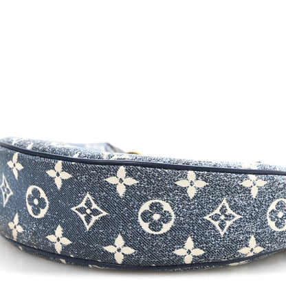 Louis Vuitton Monogram Jacquard Denim Loop Bleu 9 of 9