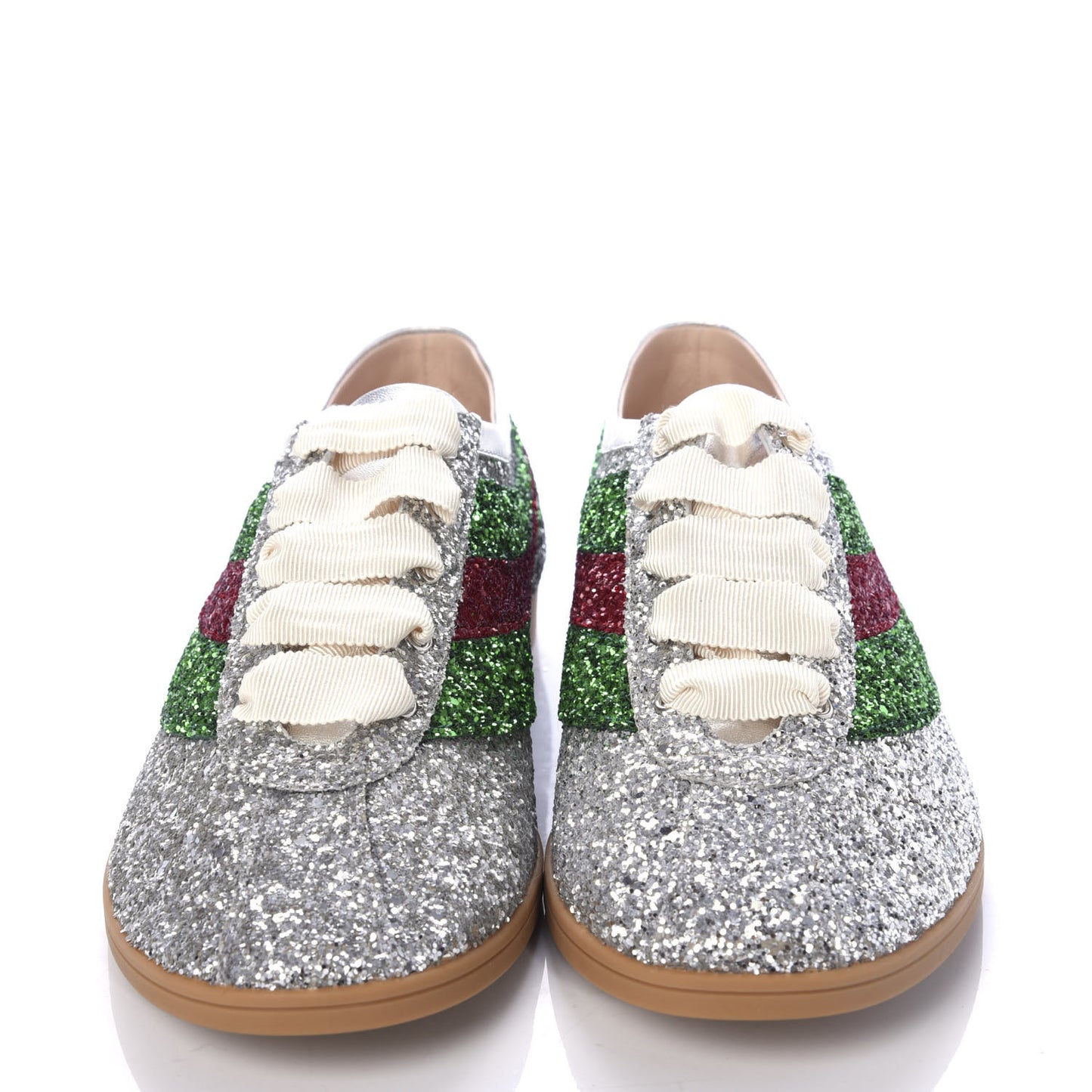 Glitter Fabric Web Mens Falacer Sneakers 9 Silver