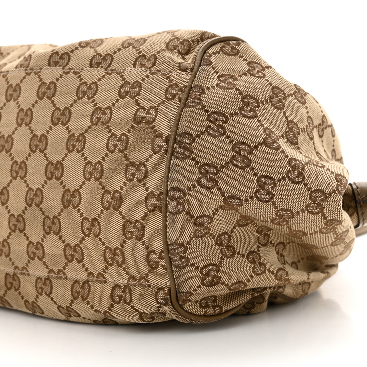 Gucci Monogram Medium Sukey Boston Brown 10 of 15