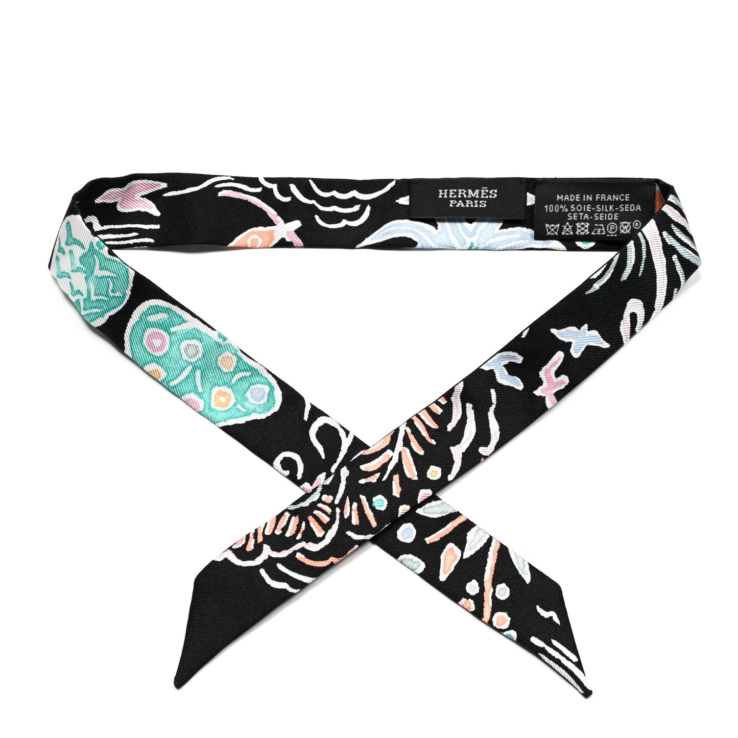 Silk Isola Di Primavera Doll Twilly Black Vert Rose