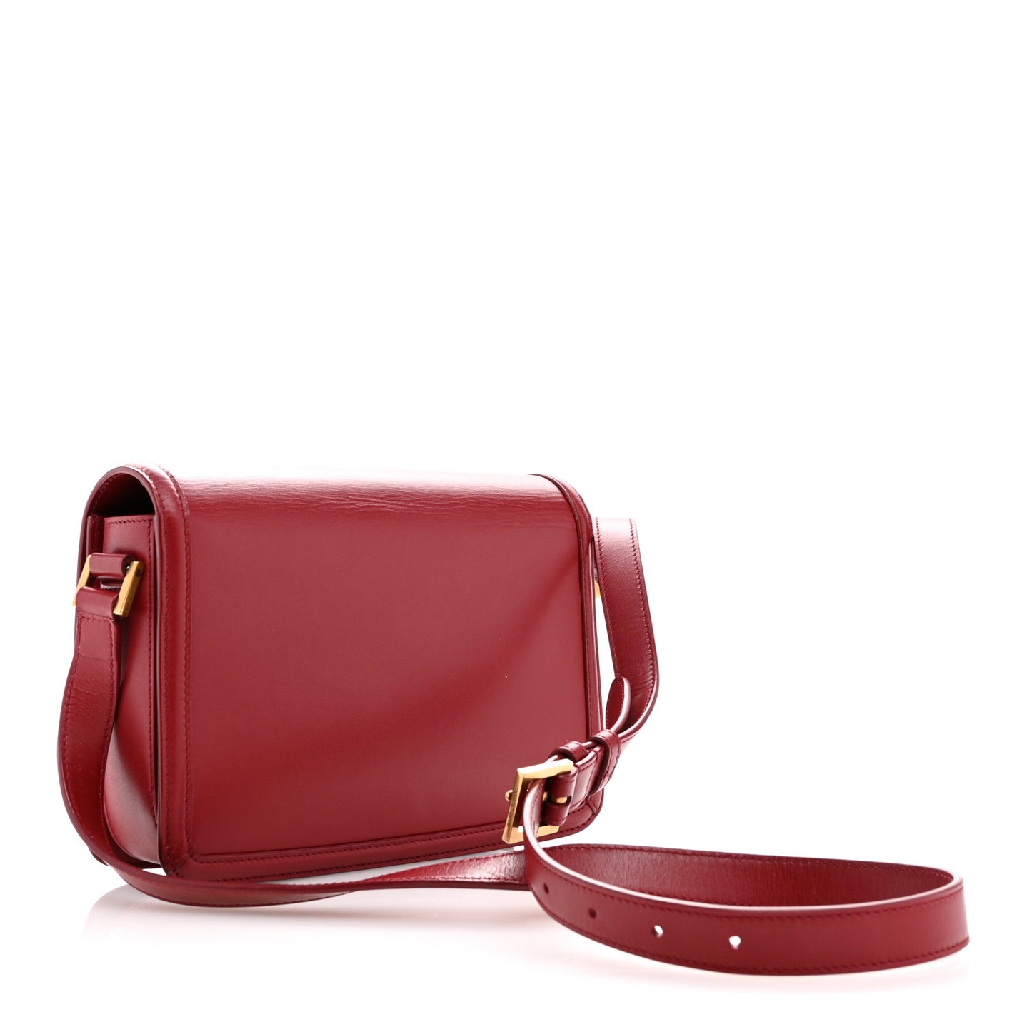 Box Calfskin Monogram Medium Solferino Satchel Rouge Opyum