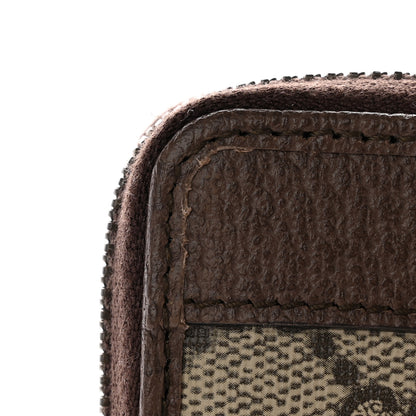 Gucci GG Supreme Web Ophidia Zip Around Card Case Brown 7 of 8