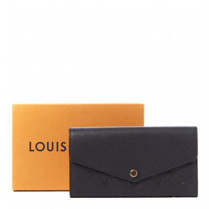 Louis Vuitton Empreinte Sarah Wallet NM Black 9 of 9