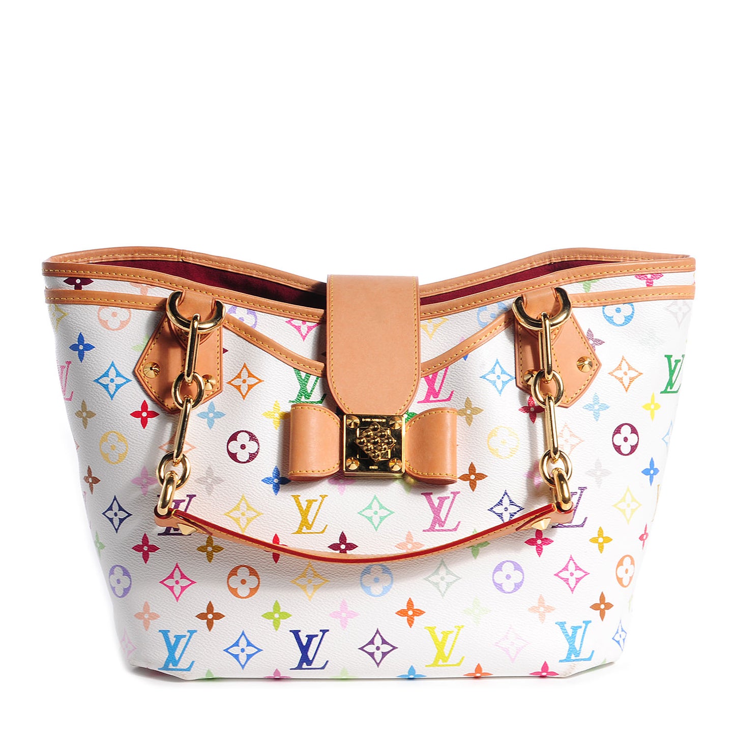 Monogram Multicolor Annie GM White