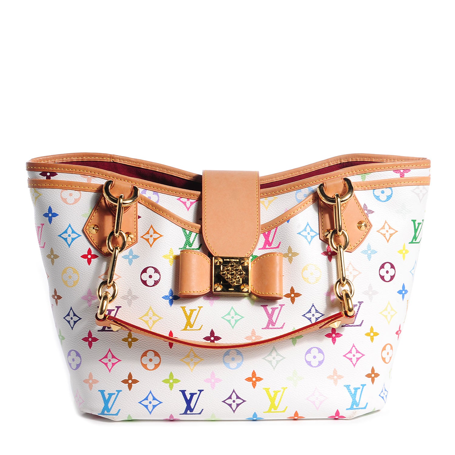 Louis Vuitton Monogram Multicolor Annie GM White 1 of 9