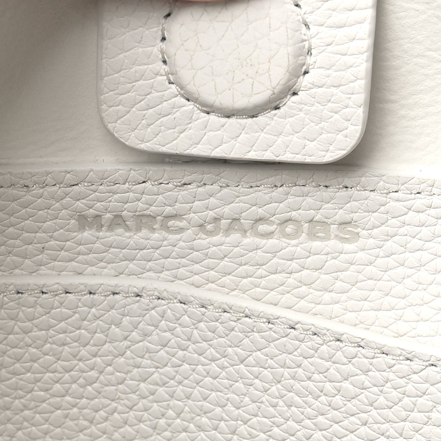 Grained Calfskin The XL Sack Bag White