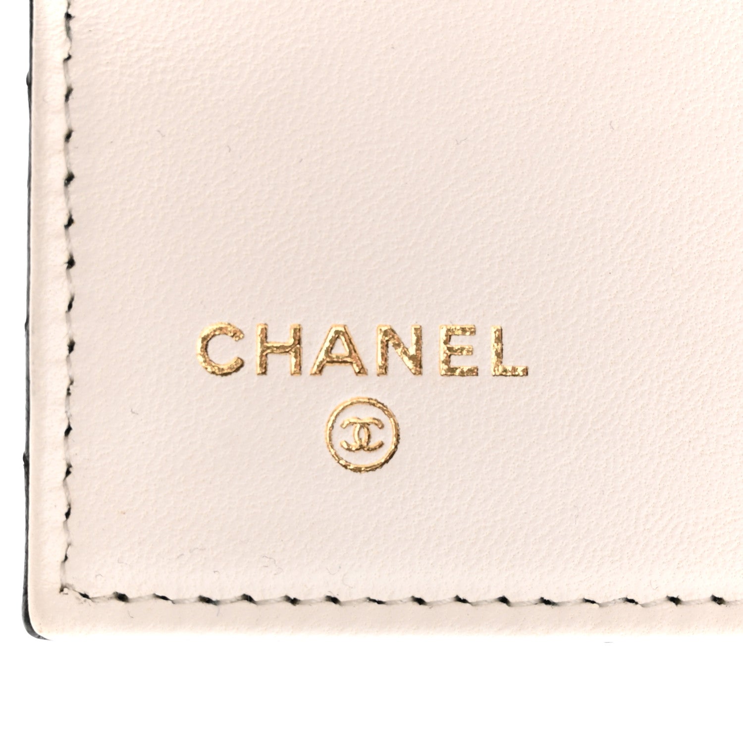 Chanel Lambskin Quilted Book Card Holder on Chain Black 6 of 11