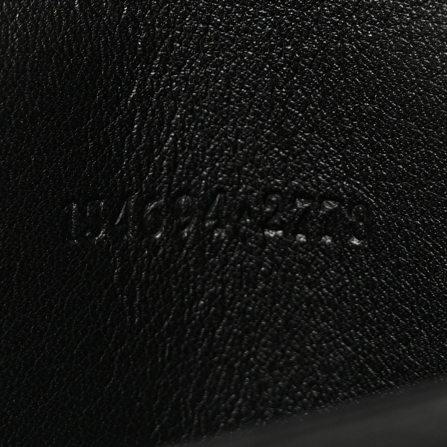 Guccissima Passport Case Black
