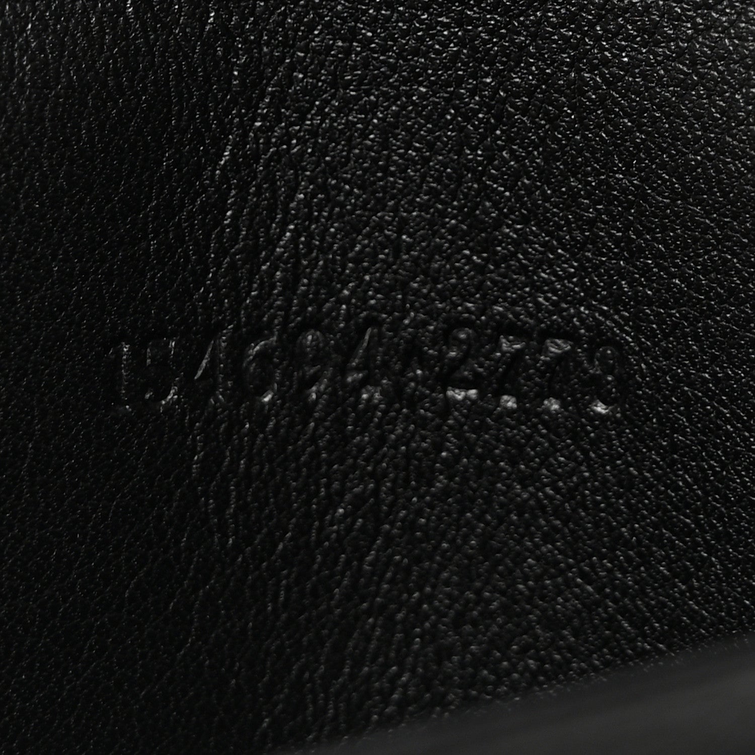Gucci Guccissima Passport Case Black 7 of 8