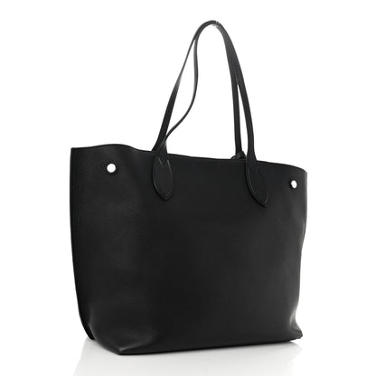 Louis Vuitton Calfskin Lockme Go Tote Black 3 of 11