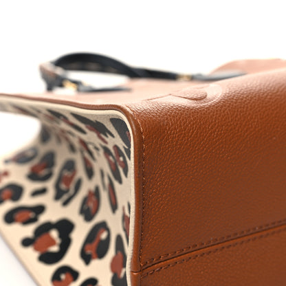 Louis Vuitton Empreinte Monogram Giant Wild At Heart Onthego MM Caramel 10 of 11
