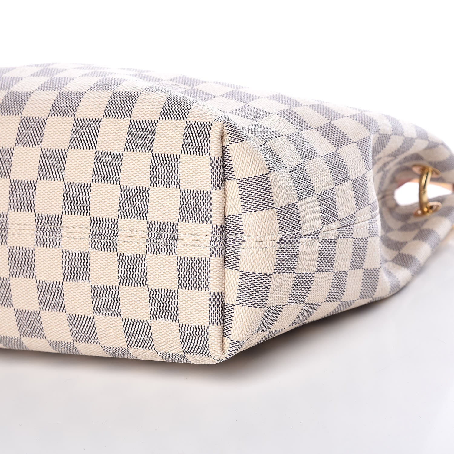 Louis Vuitton Damier Azur Graceful PM Rose Ballerine 6 of 10
