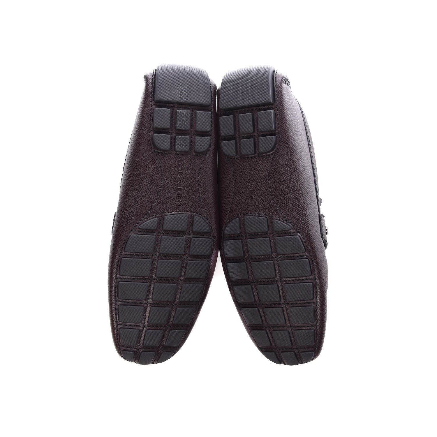 Louis Vuitton Taiga Monte Carlo Moccasin Loafers 8 Grizzli 5 of 11