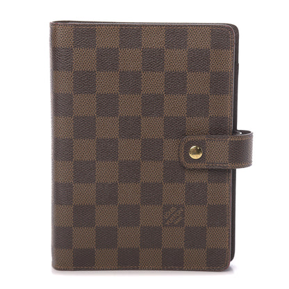 Louis Vuitton Damier Ebene Medium Ring Agenda Cover 1 of 6