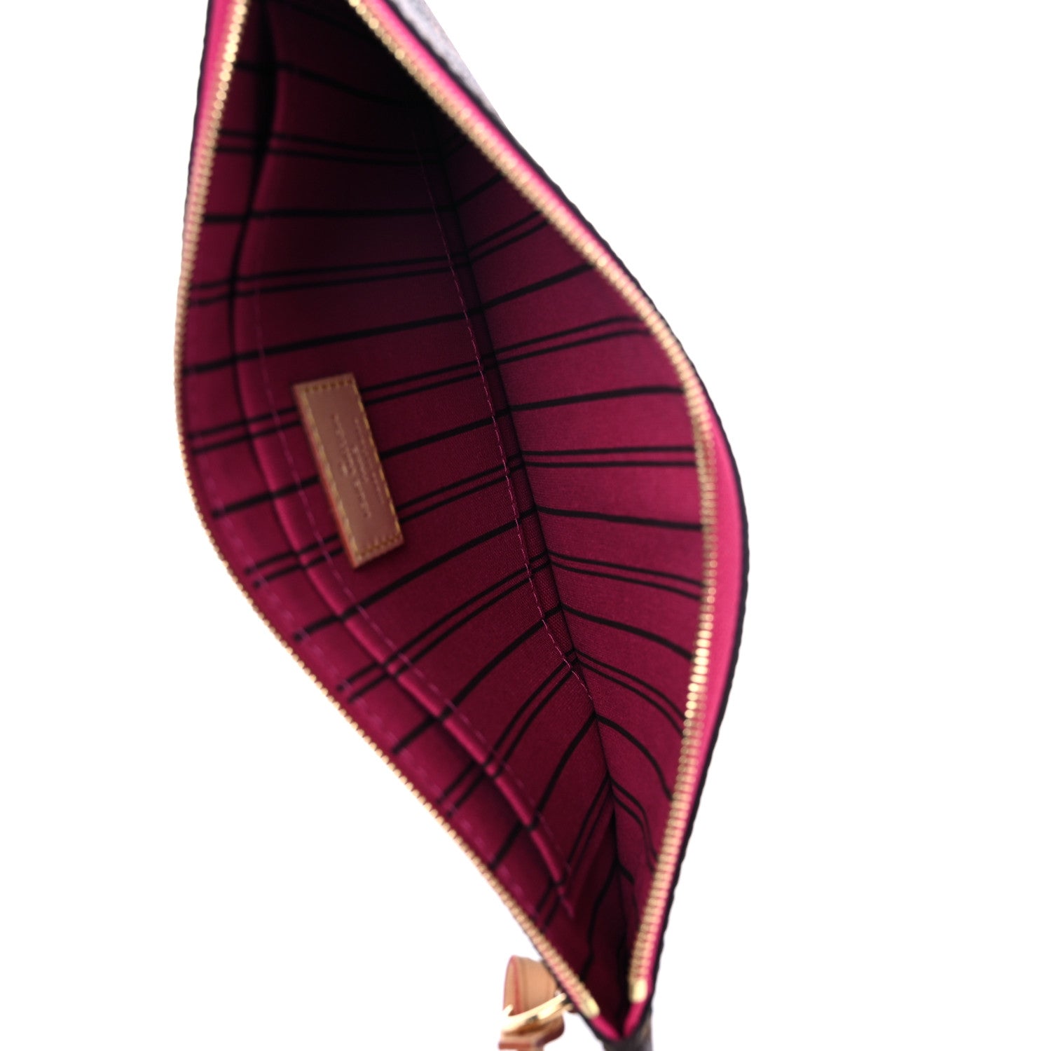 Louis Vuitton Monogram Neverfull MM GM Pochette Pivoine 5 of 6