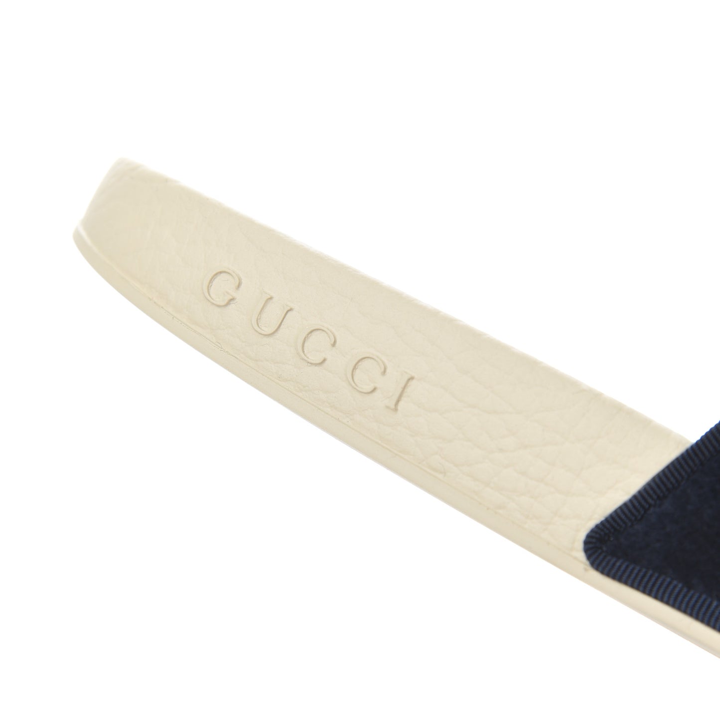 Terry Cloth GG Monogram Slide Sandals 39 Blue Red