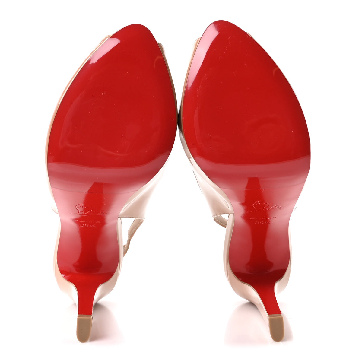 Patent Lady Fanny Slingback 120 Pumps 38.5 Blush