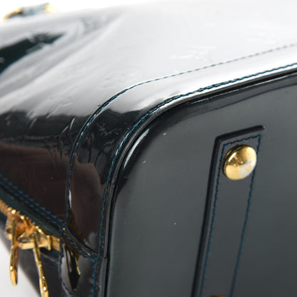 Louis Vuitton Vernis Alma PM Blue Nuit 13 of 16