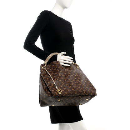Louis Vuitton Snakeskin Monogram Artsy MM 2 of 7