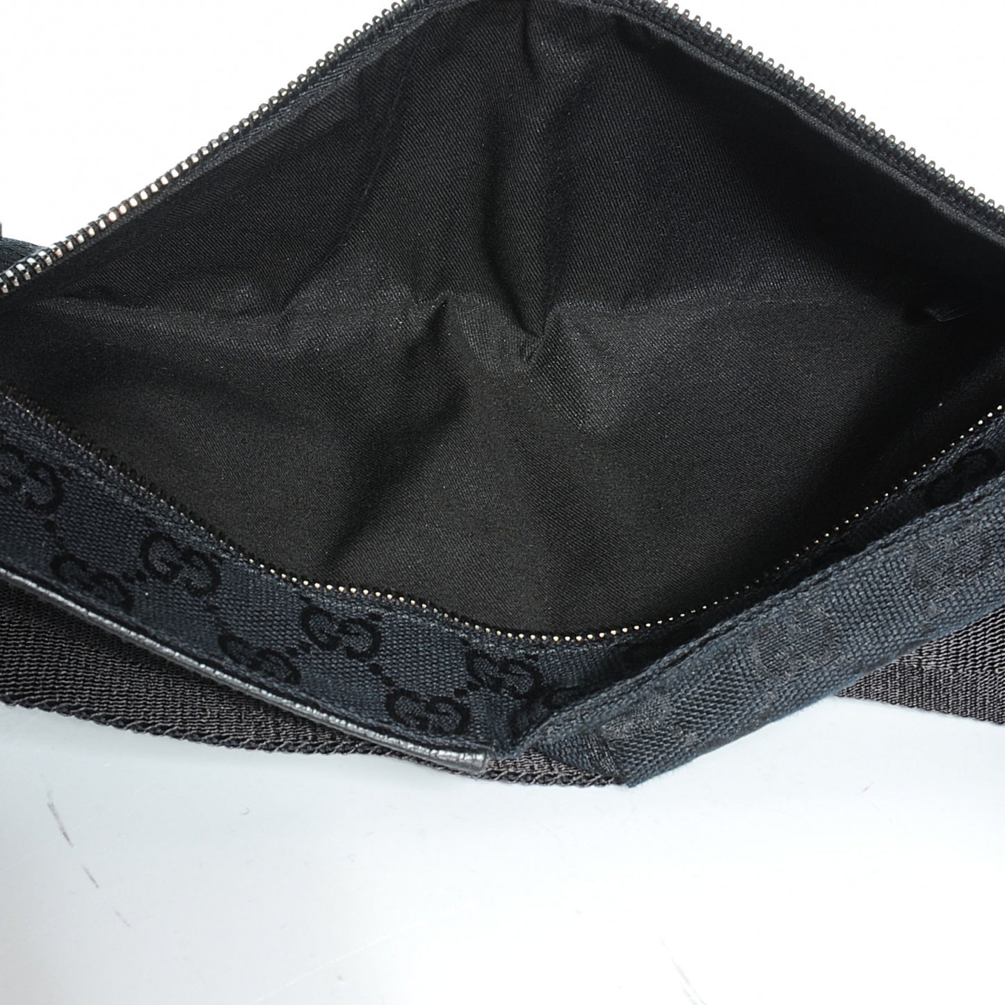Monogram Belt Bag Black