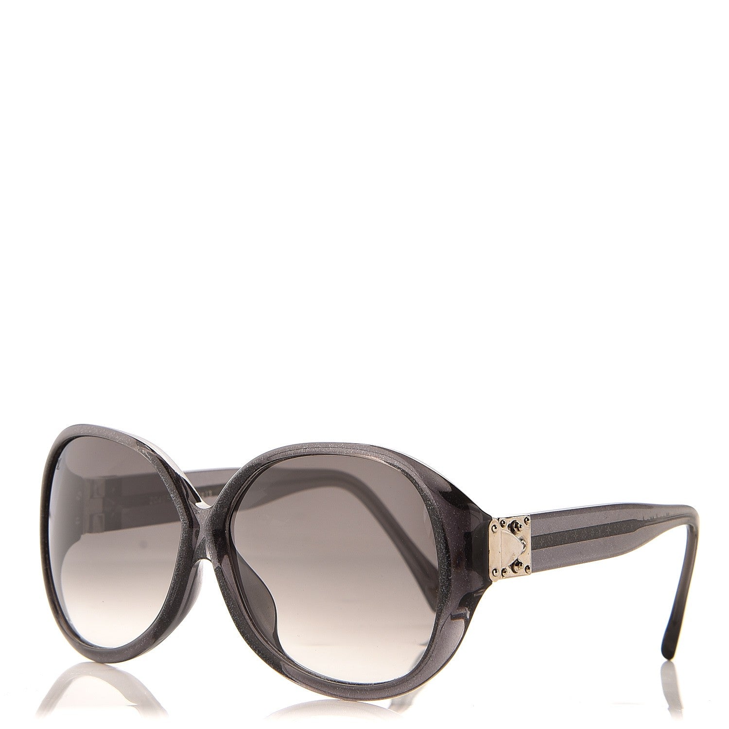Louis Vuitton Soupcon Oversized Sunglasses Z0407E Grey Glitter 1 of 7