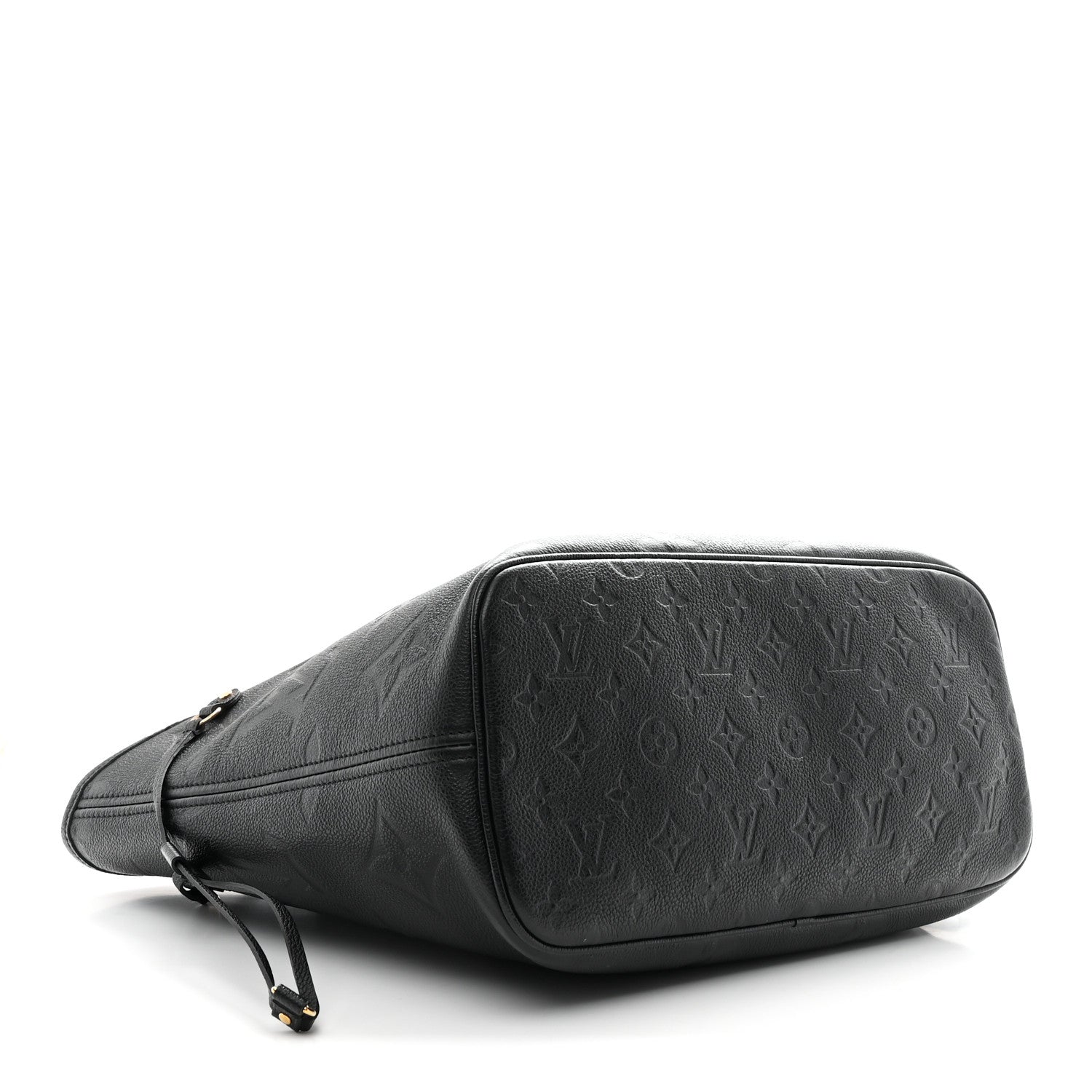 Louis Vuitton Empreinte Monogram Giant Neverfull MM Black 5 of 12