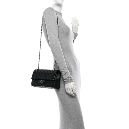 Chanel Aged Calfskin Quilted 2.55 Reissue 225 Flap Black 2 of 10