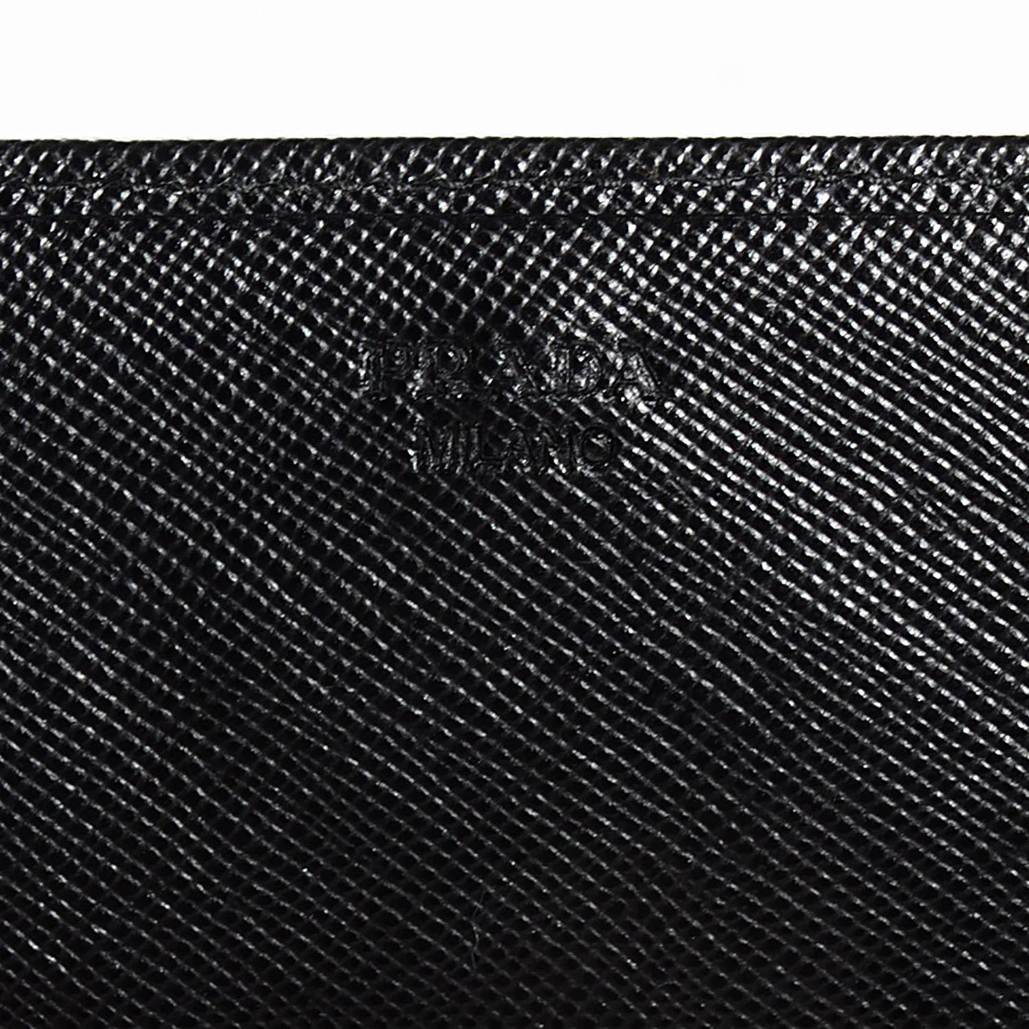Saffiano Metal Oro Chain Nero Black