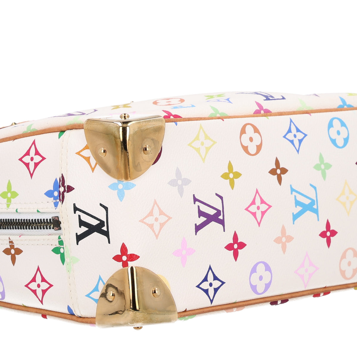 Louis Vuitton Monogram Multicolor Trouville White 8 of 9