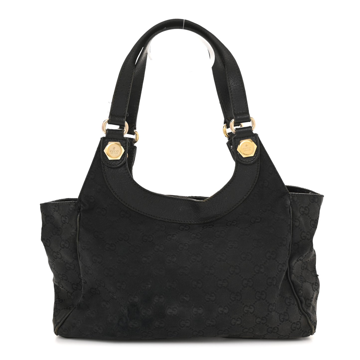 Monogram Medium Charmy Shoulder Bag Black