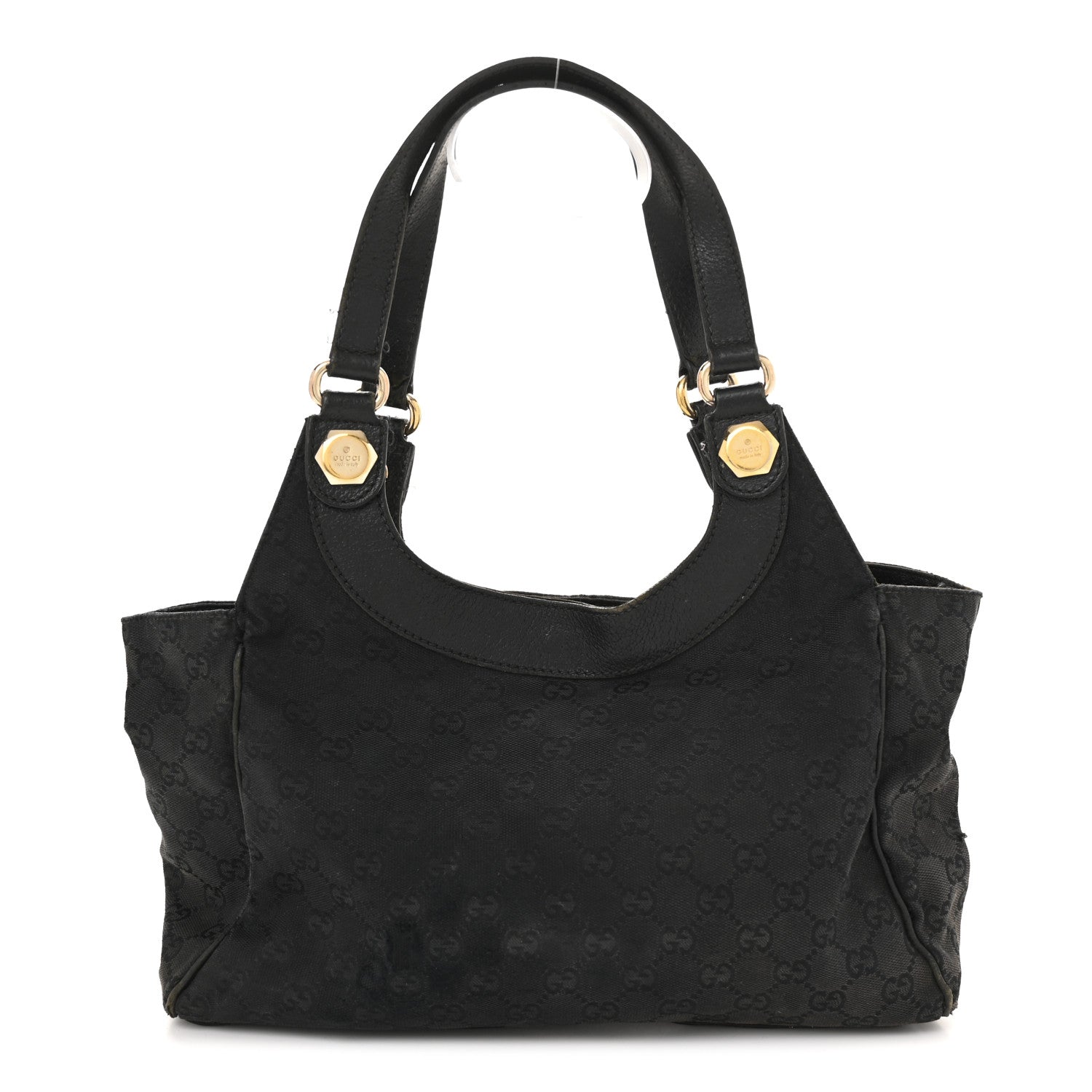 Gucci Monogram Medium Charmy Shoulder Bag Black 1 of 17