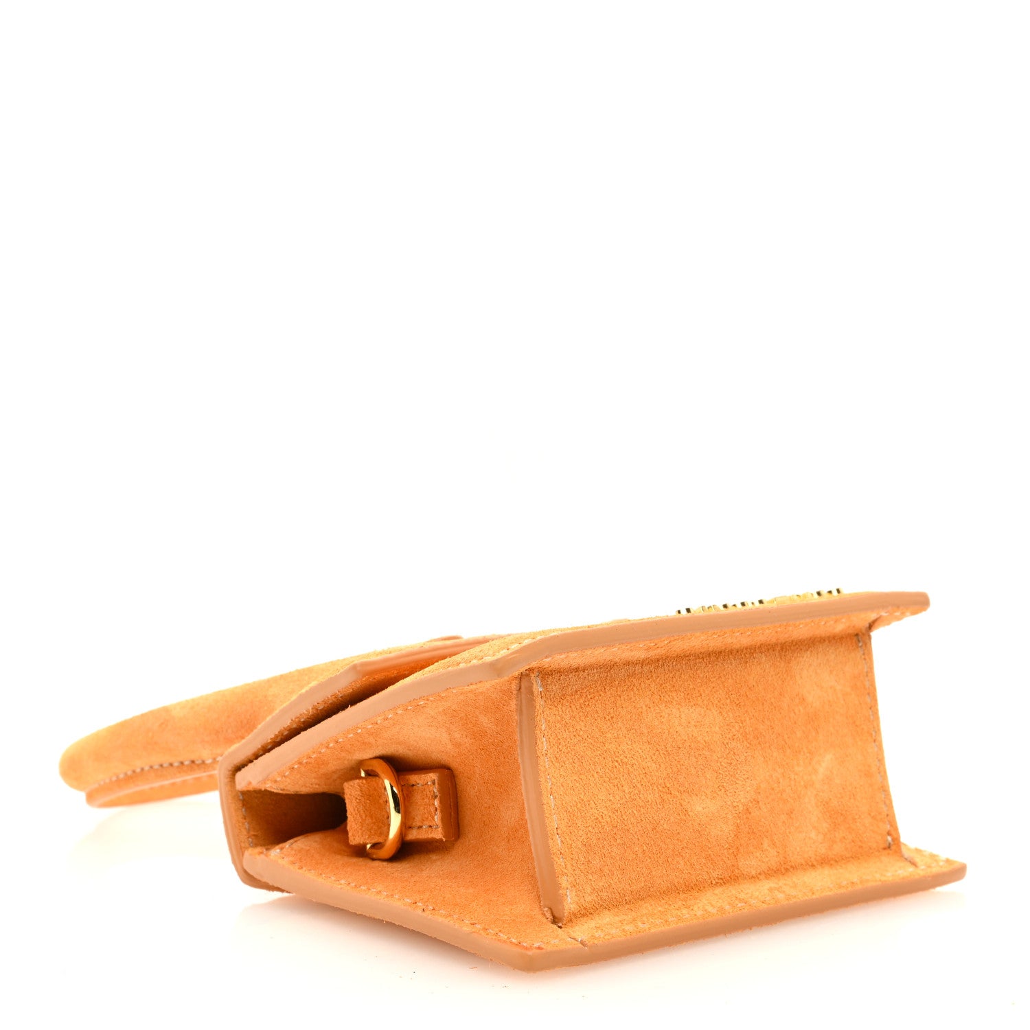 Jacquemus Suede Le Chiquito Light Orange 4 of 10