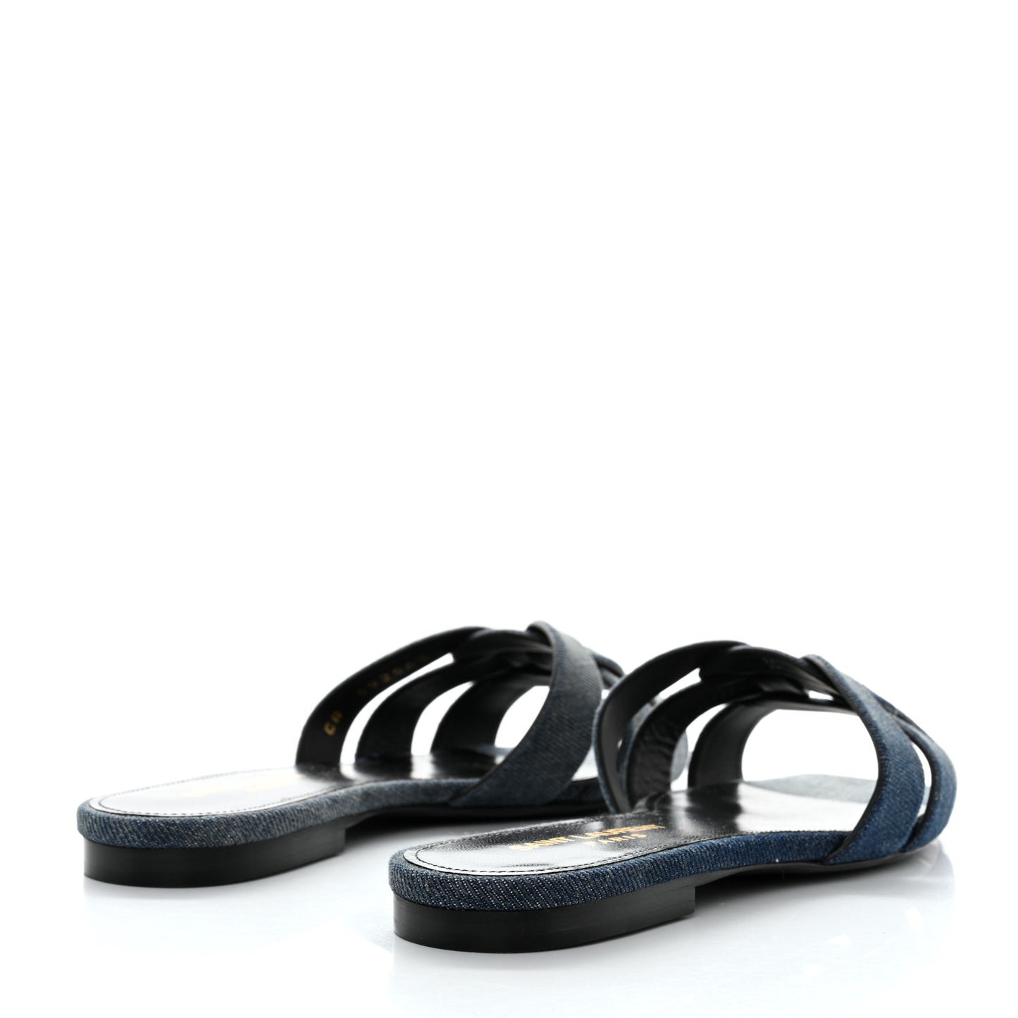 Denim Tribute 05 Slide Sandals 35 Deep Navy Jeans