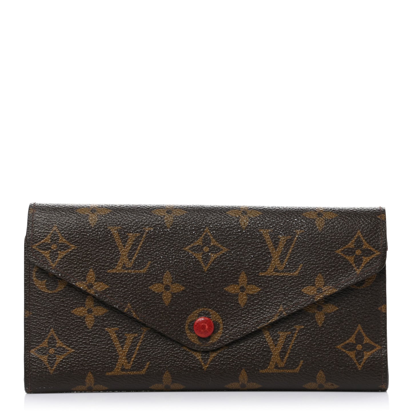 Monogram Josephine Wallet Red
